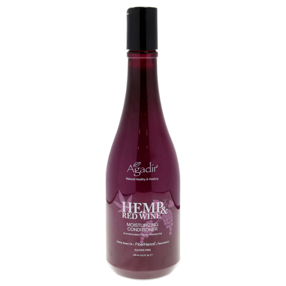 Hemp and Red Wine Moisturizing Conditioner by Agadir Unisex 14.5 oz Conditioner